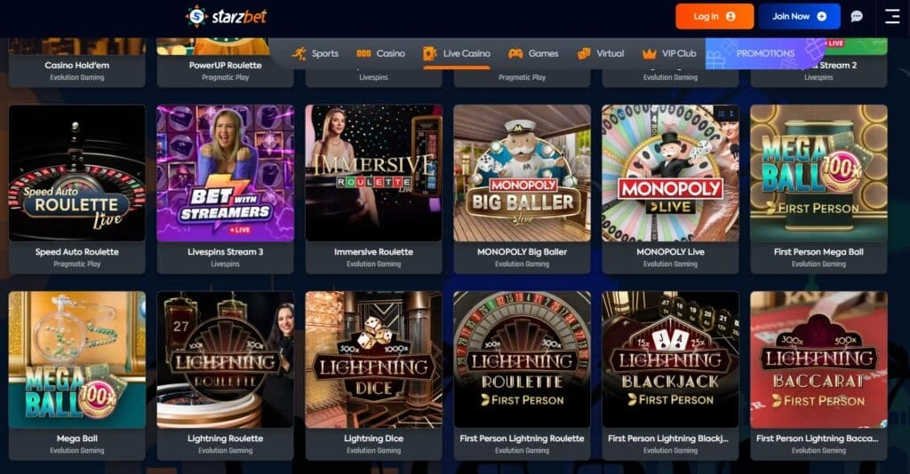 Canlı Casino